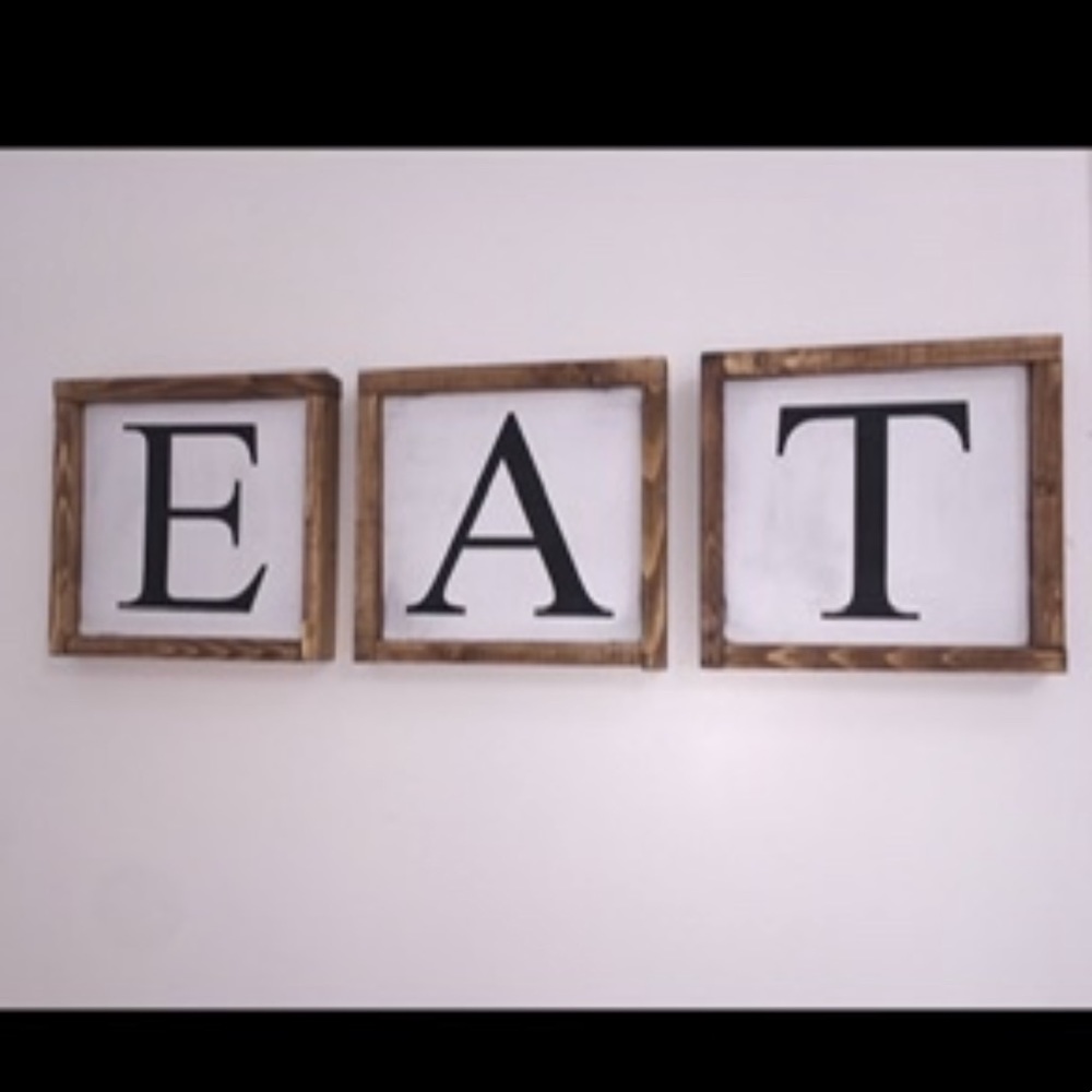 EAT frames letters